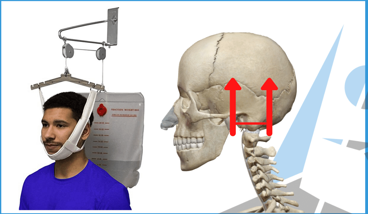 FASCIA CUSCINO COLLARE CERVICALE GONFIABILE ORTOPEDICO TRAZIONE