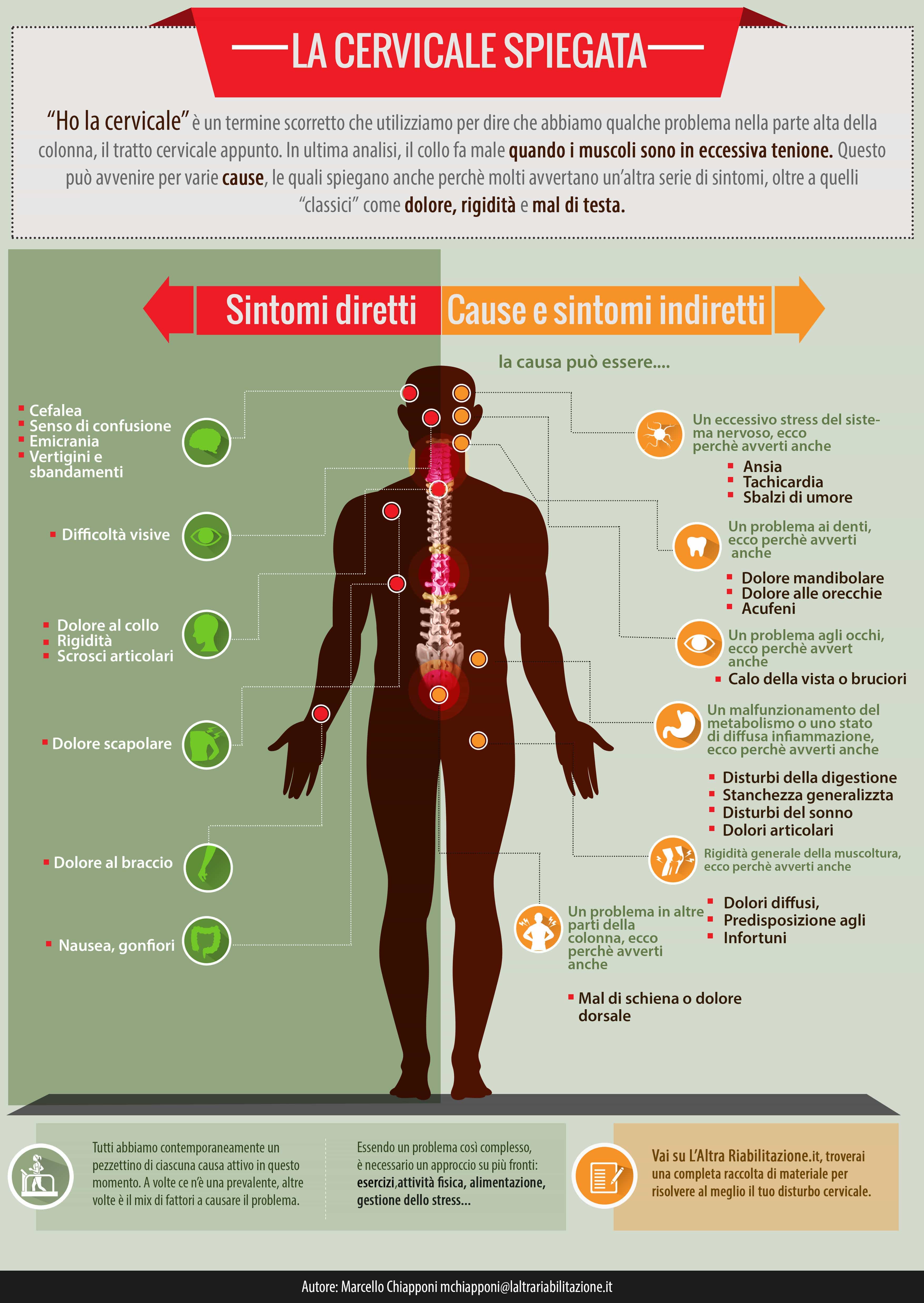 La cervicale spiegata (infografica) - L'Altra Riabilitazione