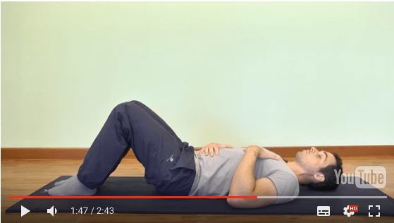 Immagine tratta dal video corso Cervicale STOP!