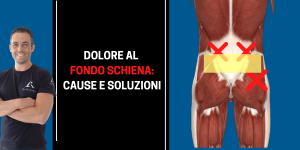 dolore fondo schiena