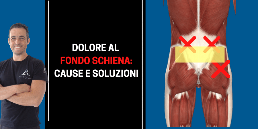 Dolore fondo schiena: a cosa è dovuto e come liberarsene