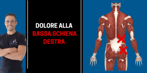 Dolore bassa schiena lato destro