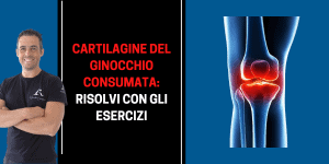 cartilagine del ginocchio consumata