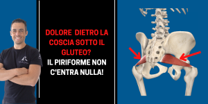 Dolore dietro la coscia sotto il gluteo