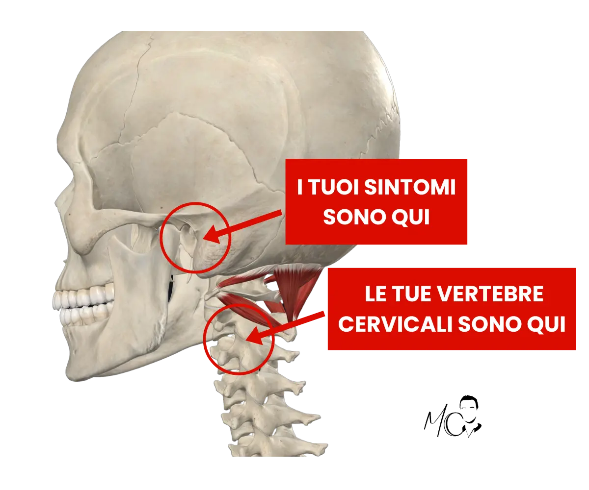 orecchie ovattate e cervicale