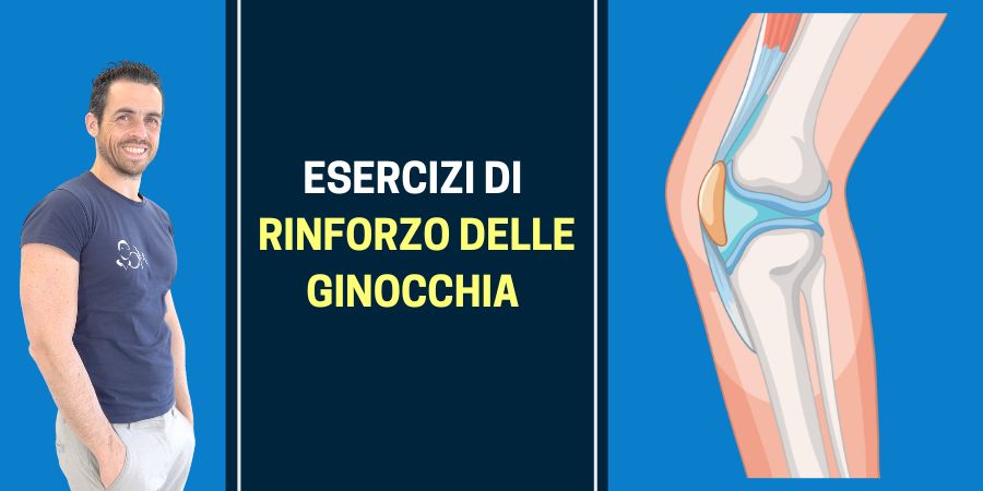 Come RINFORZARE le GINOCCHIA con solo 2 ESERCIZI
