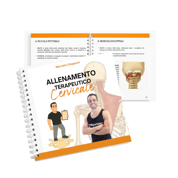 Schede di Allenamento Cervicale con manuale cartaceo
