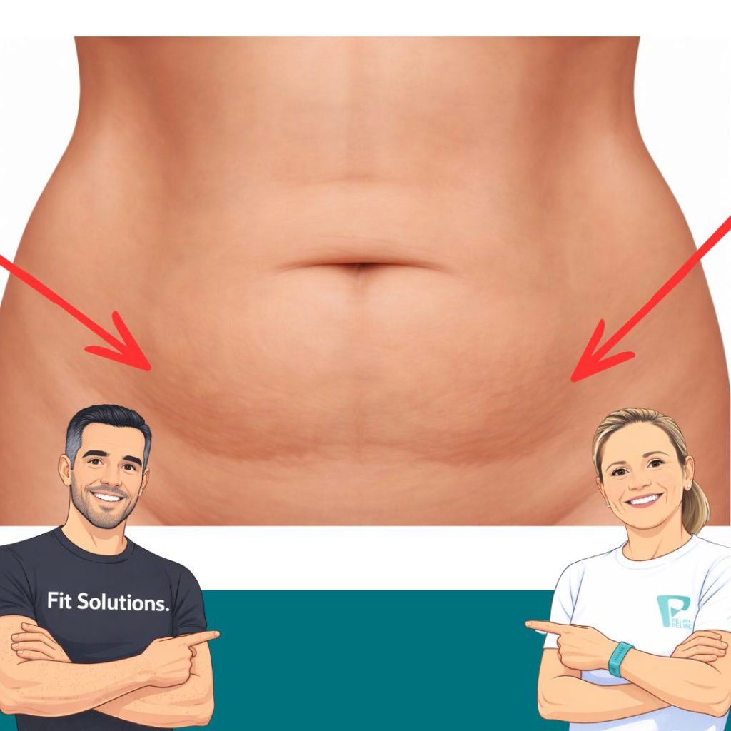 Dall'ombelico in giù